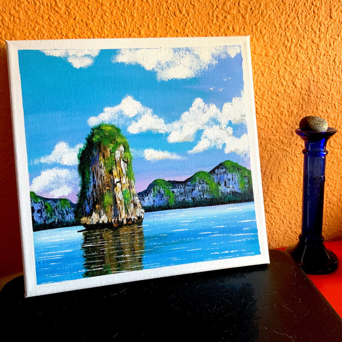 Cuadro "Paisaje con roca" - Imagen 3